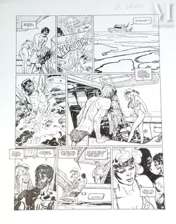 [Bande Dessinee] [Planche] | Lot 456 - | Millon
