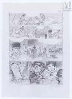 [Bande Dessinee] [Planche] | Lot 460 - | Millon