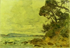 Louis Agricol MONTAGNE (Avignon 1879 - Paris 1960)-Bord de mer-img1