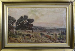 Maxime NOIRE (1861-1927)-Paysage d'Orient-img1