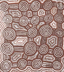 Barney Campbell Tjakamarra (1928 - 2007)-Sans titre - Tingari, 1998-img1