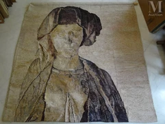 Urszula PLEWKA-SCHMIDT  (1939-2008)-Portrait de femme-img1