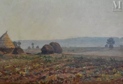 Pierre CHAPUIS  (1863 - 1942)-Les meules-img1
