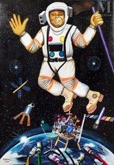 MOKE FILS (né en 1968)-L'art dans l'espace, 2018-img1