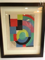 Sonia DELAUNAY  (1885-1979)-Composition-img1