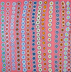 Mitjili Napurrula (c. 1945 - )-Bush Flower, 2010-img1