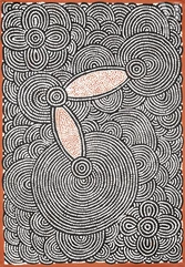 Debra Mc Donald Nangala (1969 - )-Two Women Dreaming, 2014-img1