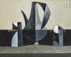 Duillo BARNABE (Bologne 1914 - Paris 1961)-Composition-img1