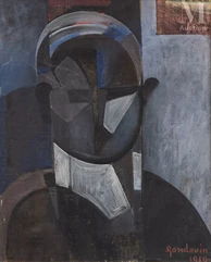 Emmanuel GONDOUIN (Versailles 1883 - Paris 1934)-Portrait d’homme, 1919-img1