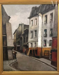 Fernand Andrey PREVOST (1890 - 1961)-Vieux Montmartre-img1