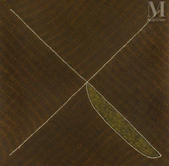 Kathleen Petyarre (c. 1940 - 2018)-Mountain Devil Lizard Dreaming-img1