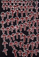 Ted Egan Jangala (c. 1940 - 2011)-Rêve Emeu, 1997-img1