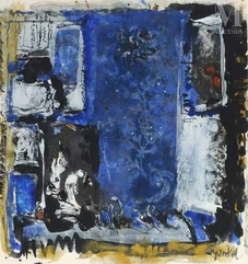 Jacques YANKEL Paris  1920)-Les menottes devant la nuit-img1