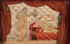 Alice HALICKA (Krakow 1895 - Paris 1975)-Love and Psyche, Padded Romance-img1