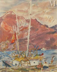Alexis GRITCHENKO (1883-1977)-Canaries, 1962-img1