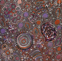Belinda Golder Kngwarreye (1988 - )-Sans titre-img1