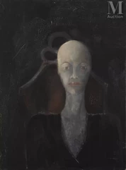 Jean-Pierre CEYTAIRE (1946)-Figure de femme en buste-img1