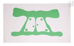 Jean LEGROS (1917-1981)-Numéro 16 vert, 1972-img1