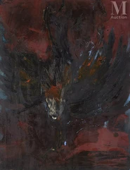 Ronan BARROT (né en 1973)-Nature morte au faisan, 1995-2000-img1