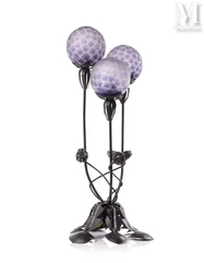 Antonin DAUM (1864 - 1930) &amp; Louis MAJORELLE (Toul 1859 - Nancy 1926)-"Dandelion flowers-img1