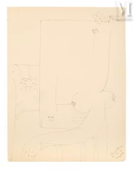 Wifredo LAM (1902-1982)-Sans titre, 1941-img1