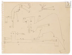 Wifredo LAM (1902-1982)-Untitled, circa 1941-img1