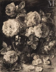 Louise Jeanne Aimée HERVIEU (Alençon 1878-Versailles 1954)-Flower bouquet-img1