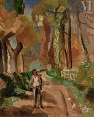 Jacques GOTKO (Odessa 1899- Auschwitz 1944)-Personnage sur le chemin-img1