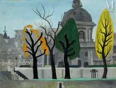 Jean DEWASNE (1921-1999)-Paysage-img1