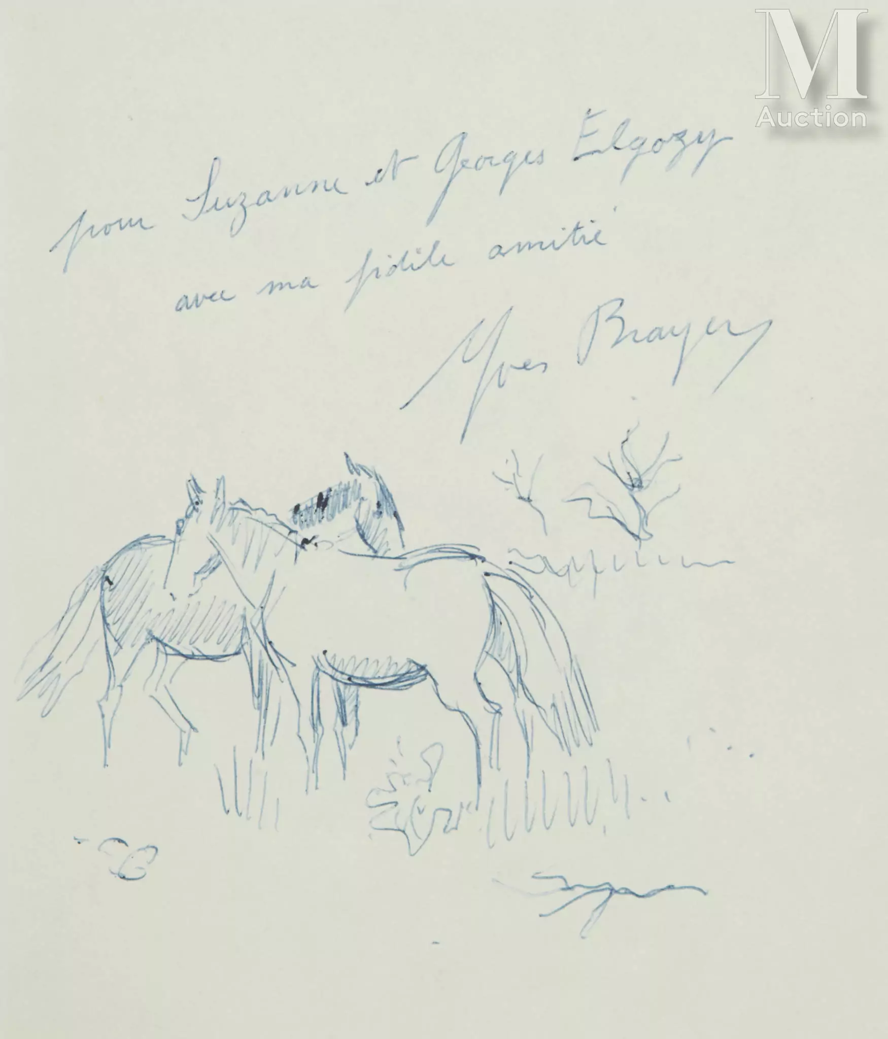 Yves BRAYER (Versailles 1907 Paris 1990) Lot 69 enchères