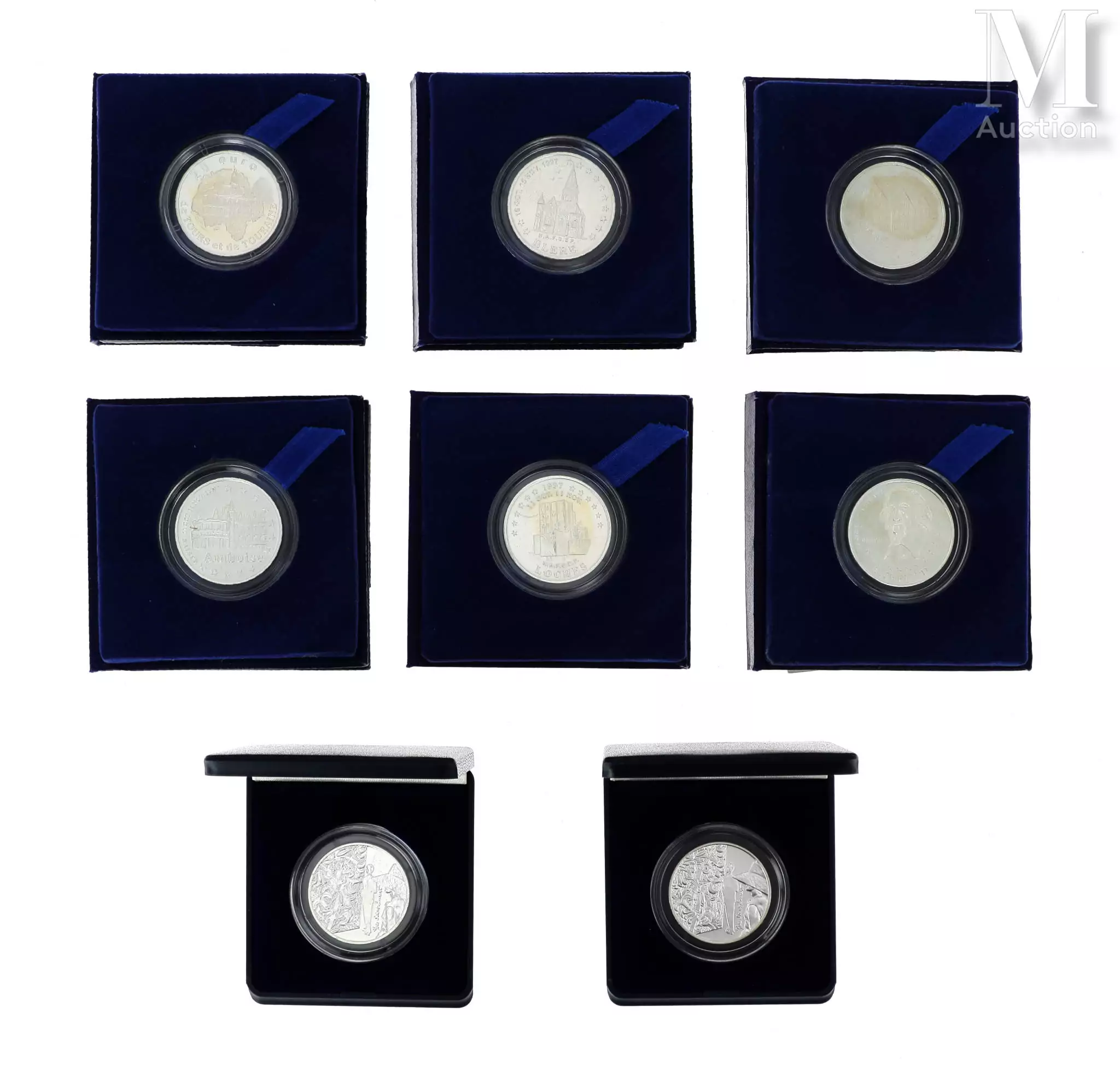 Lot de pièces en argent Lot 56 enchères