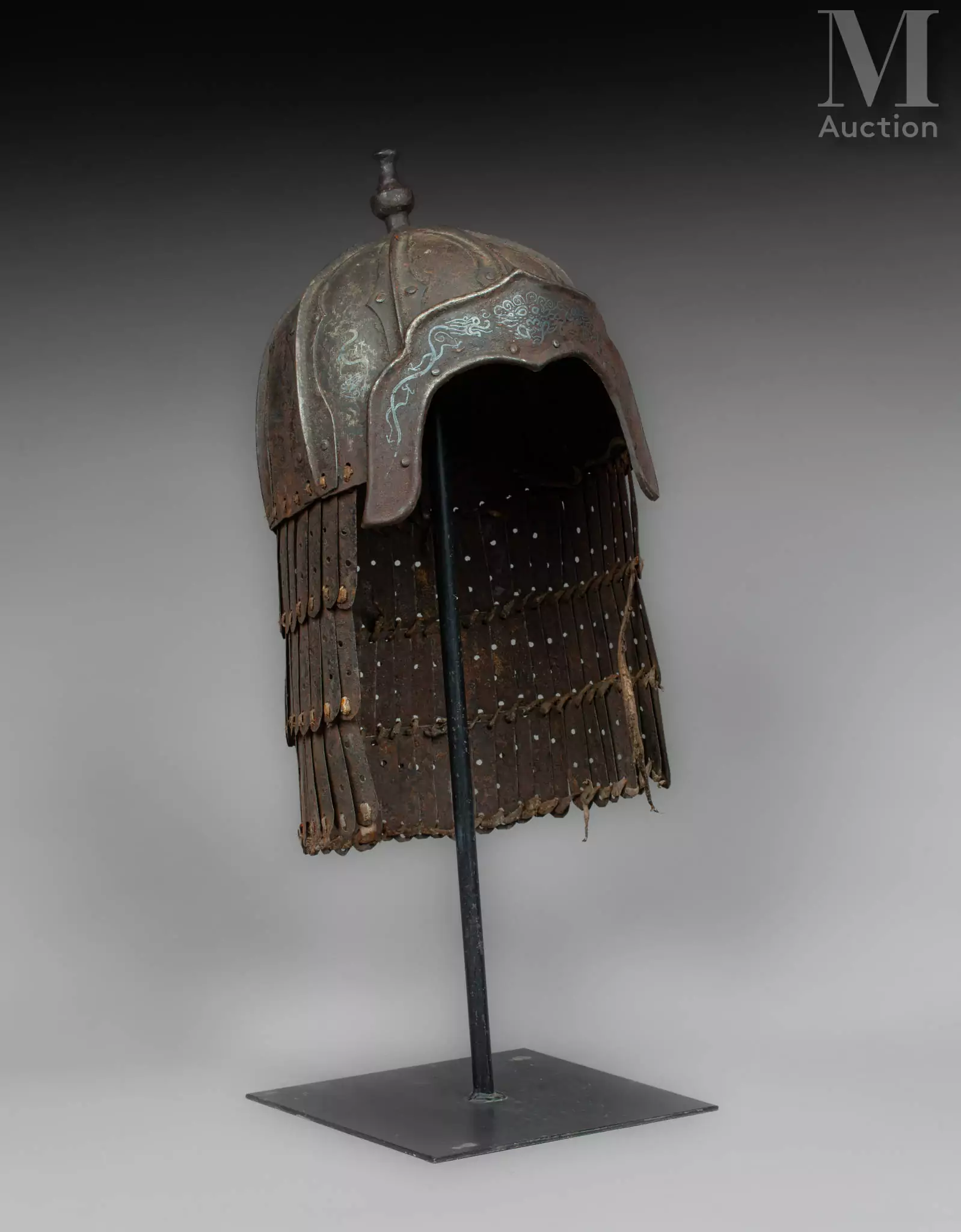 Icône De Casque De Soldat Illustration Plate De L'icône Vectorielle De