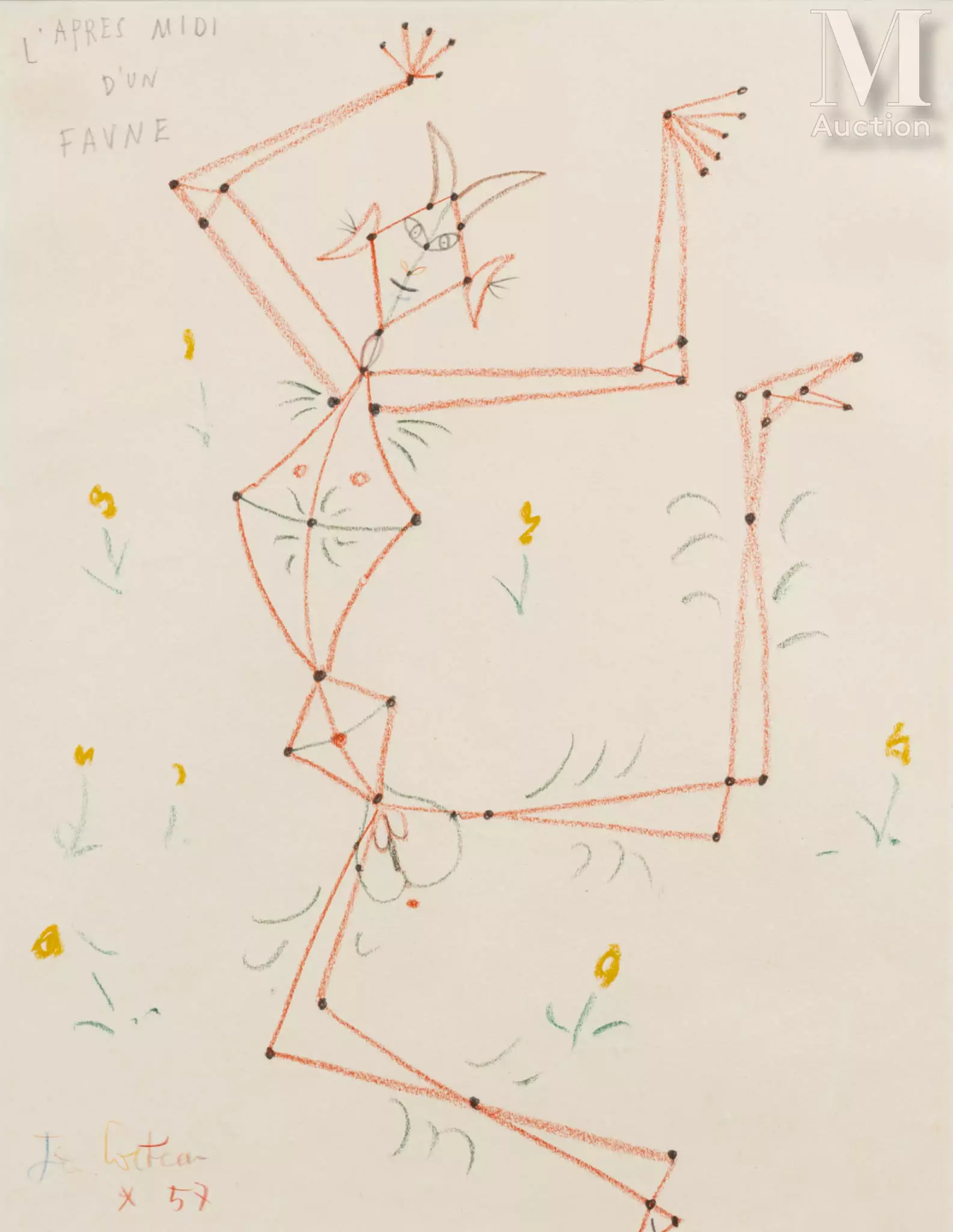 Jean Cocteau cote de l'artiste : expertise et estimation