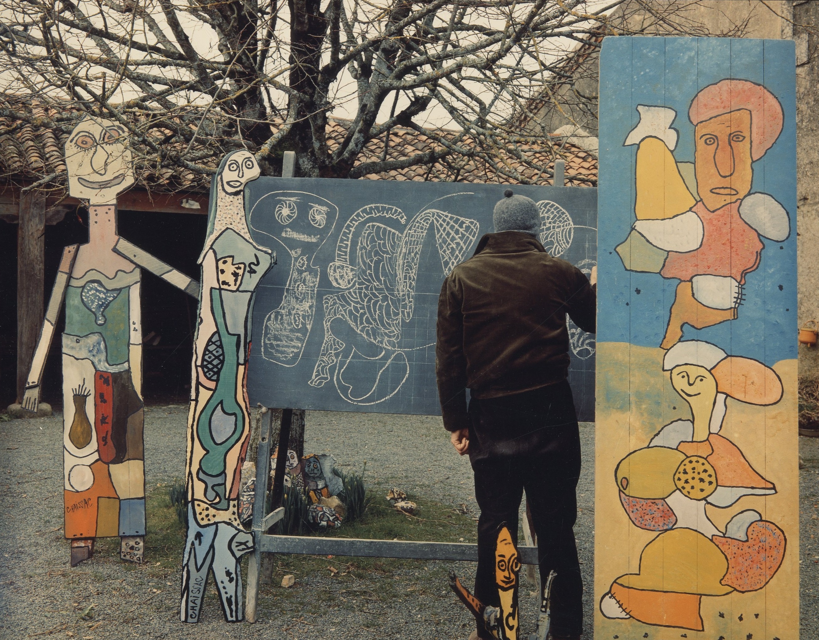 Gaston Chaissac par Gilles Ehrmann, 1958