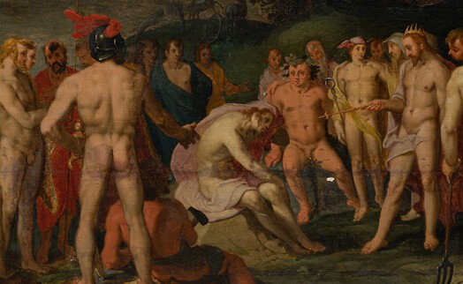 Une allégorie du pouvoir éclairé par Cornelis Van Haarlem