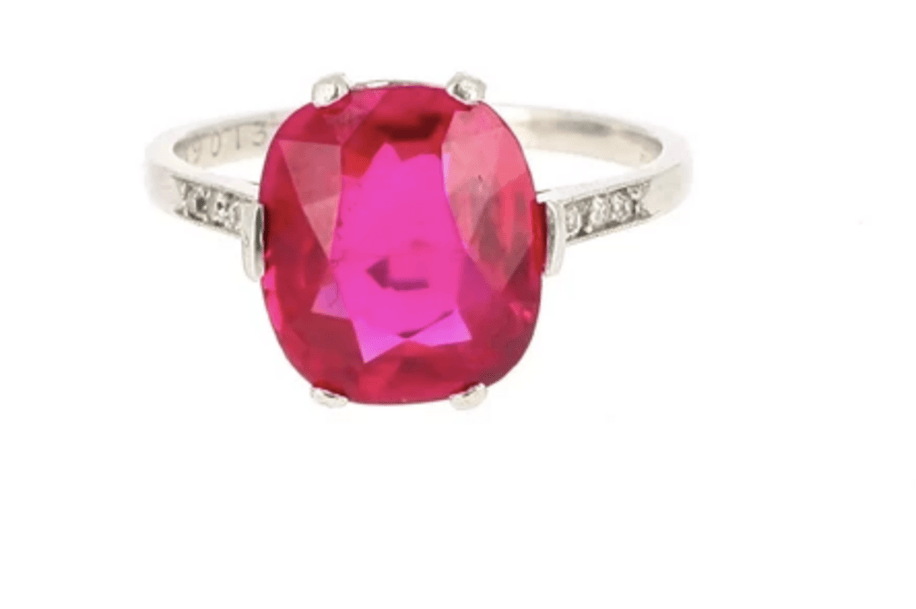 Bague Rubis : estimation gratuite
