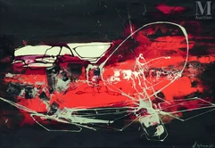 Claude GEORGES (1929-1988)-Composition, 1961-img1