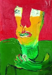 Bengt LINDSTRÖM (1925-2008)-Tant Olga, circa 1964-img1