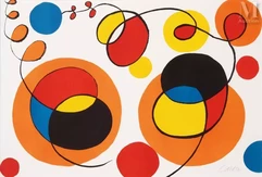 Alexander CALDER (1898-1976)-Ballons et cerfs-volants, circa 1968-img1