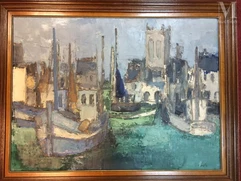 Jacques DAUFIN (Né en 1930)-Port-img1