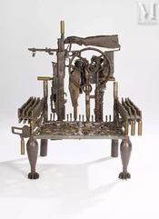 Gonçalo MABUNDA (né en 1975)-War Throne-img1