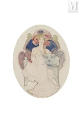 Alphons MUCHA (1860-1939)-Allégorie de l'architecture-img1