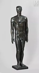 Joseph RIVIERE (Tours 1912 - 1961)-L'athlète, 1949-img1