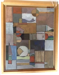 Sergio DE CASTRO (1922-2012)-Structure Nature morte-img1