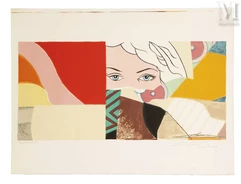 Max PAPART (1911-1994)-Les Yeux, Espace Aérien et Composition, 1974 -1978-img1