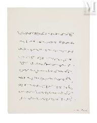 Judit REIGL (née en 1923)-Ecriture d'après musique, circa 1960-img1