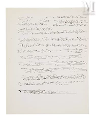 Judit REIGL (née en 1923)-Ecriture d'après musique, circa 1960-img1