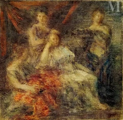 Henri Théodore *FANTIN-LATOUR (1836 - 1904)-Toilette-img1