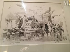 Bernard LORIOT  (1925-1988)-Honfleur-img1