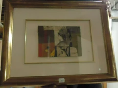 Max PAPART (Marseille 1911-1994)-Femme au chapeau-img1